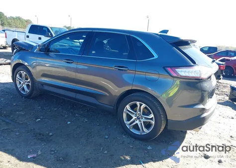 2018 Ford Edge Titanium из США, поврежденный, VIN 2FMPK3K97JBB20685